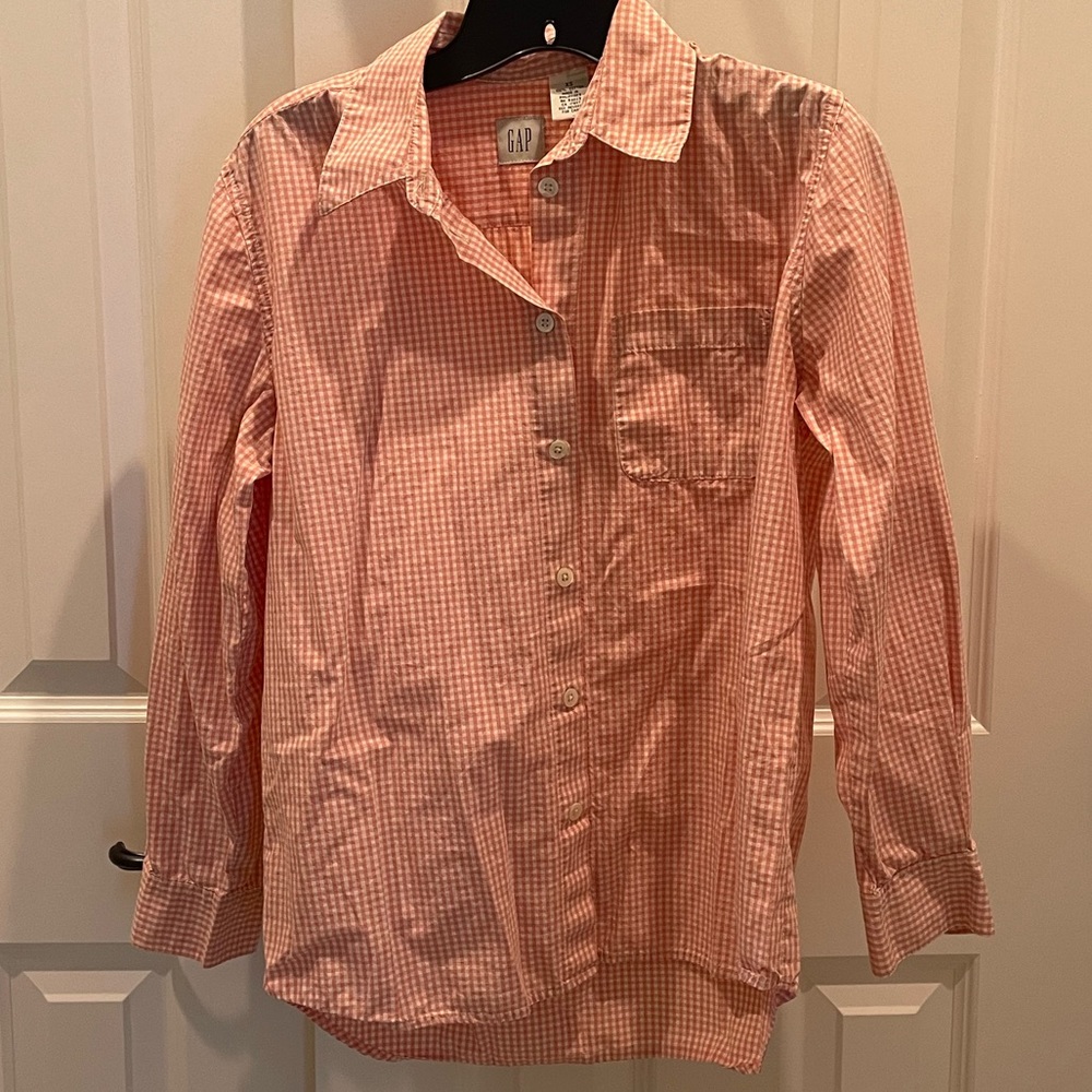 GAP Womens gingham shirt great quality